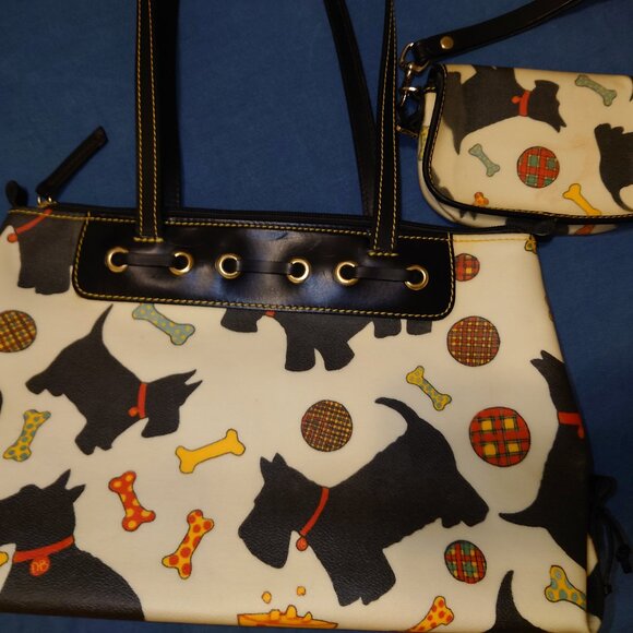 Dooney & Bourke Large Scottie Dog Purse and Wallet - Picture 2 of 15